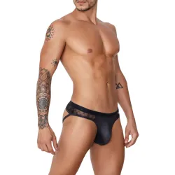 CandyMan Jockstrap Dentelle Hathor Noir